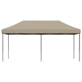 VidaXL Partyzelt faltbar Pop-Up 580x292x315 cm Taupe