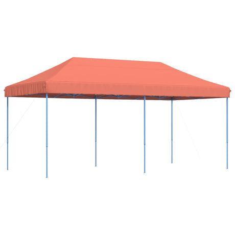 VidaXL Partyzelt faltbar Pop-Up 580x292x315 cm Terrakotta