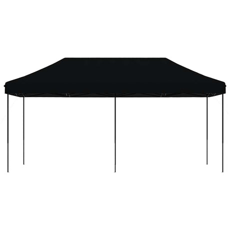 VidaXL Partyzelt faltbar Pop-up 580x292x315 cm schwarz