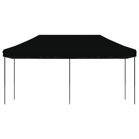 VidaXL Partyzelt faltbar Pop-up 580x292x315 cm schwarz