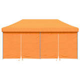 Vidaxl partytent inklapbaar pop-up met 4 zijwanden oranje