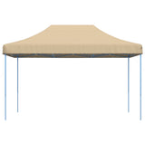 VidaXL Partyzelt faltbar Pop-up 440x292x315 cm beige