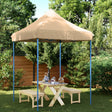 VidaXL Partyzelt faltbar Pop-up 200x200x306 cm beige