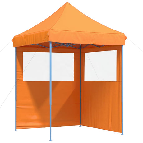 VidaXL Partyzelt faltbar Pop-Up mit 2 Seitenwänden Orange