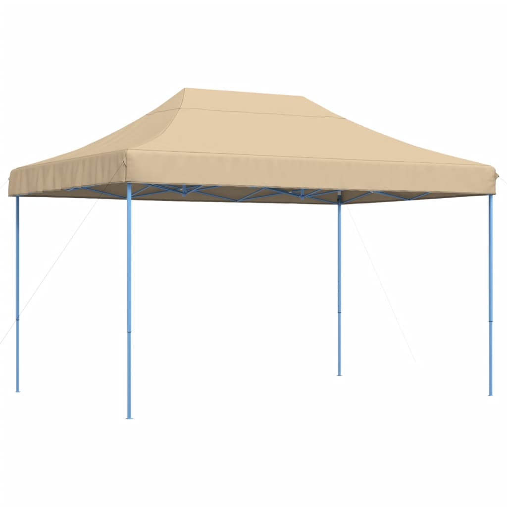 VidaXL Partyzelt faltbar Pop-up 410x279x315 cm beige