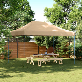 VidaXL Partyzelt faltbar Pop-up 410x279x315 cm beige