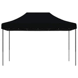VidaXL Partyzelt faltbar Pop-up 410x279x315 cm schwarz