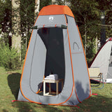 Vidaxx Sichtschutzzelt Pop-up wasserdicht grau und orange