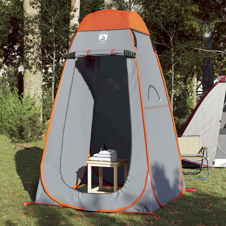 Vidaxx Sichtschutzzelt Pop-up wasserdicht grau und orange