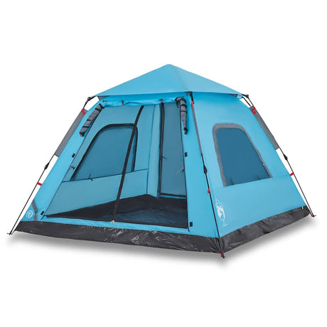 Vidaxl Kuppelzelt 5-Personen-Schnellspanner blau