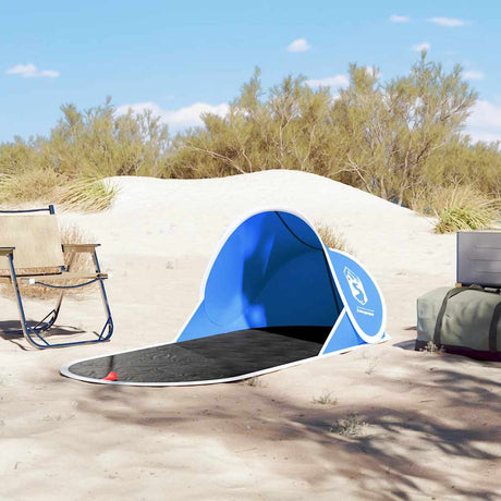 VidaXL Strandzelt Pop-up wasserdicht azurblau