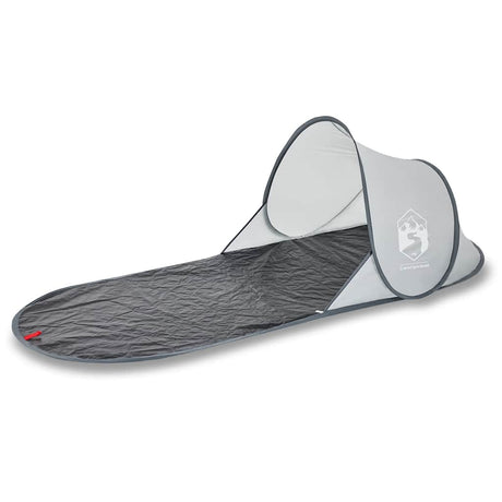 VidaXL Strandzelt Pop-up wasserdicht grau