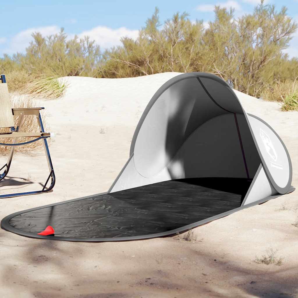 VidaXL Strandzelt Pop-up wasserdicht grau