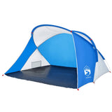 VidaXL Strandzelt 2-Personen Pop-up wasserdicht azurblau