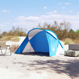 VidaXL Strandzelt 2-Personen Pop-up wasserdicht azurblau