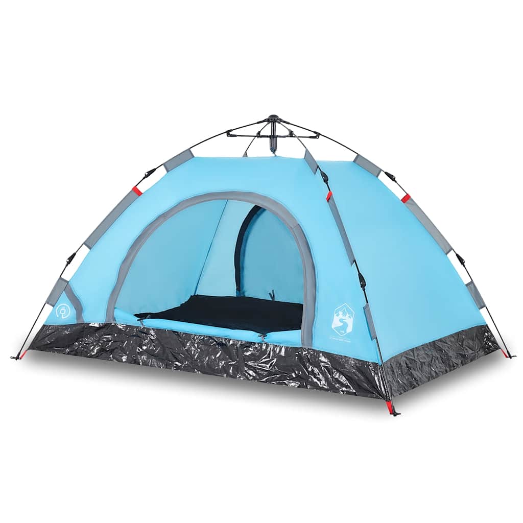 VidaXL Zelt 3-Personen-Schnellspanner blau