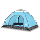 VidaXL Zelt 4-Personen-Schnellspanner blau