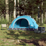 VidaXL Zelt 4-Personen-Schnellspanner blau