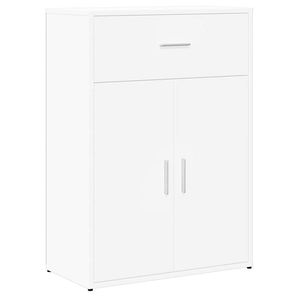 Vidaxl dressoir 60x30x84 cm bewerkt hout wit