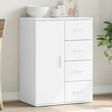Vidaxl dressoir 59x39x80 cm bewerkt hout wit