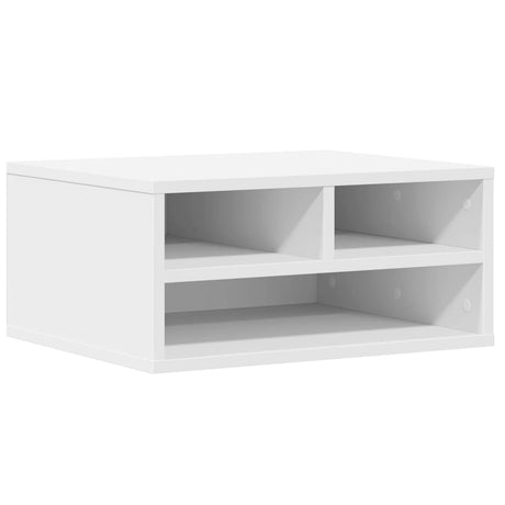 VidaXL Druckerschrank 49x40x22,5 cm Holzwerkstoff weiß