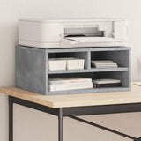 Vidaxxl-Druckerschrank 49 x 40 x 22,5 cm, Holzwerkstoff, Betongrau