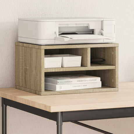 VidaXL Druckerschrank 40 x 32 x 22,5 cm, Holzwerkstoff Sonoma-Eiche-farben