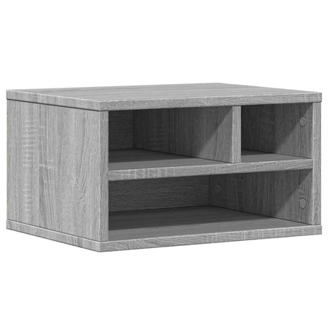 VidaXL Druckerschrank 40x32x22,5 cm verarbeitetes Holz, graue Sonoma-Eiche