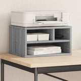VidaXL Druckerschrank 40x32x22,5 cm verarbeitetes Holz, graue Sonoma-Eiche