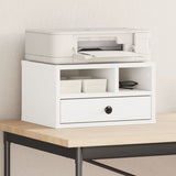 VidaXL Druckerschrank 40x32x22,5 cm verarbeitetes Holz weiß