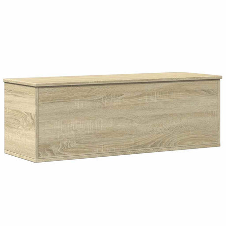 Vidaxl opbergbox 102x35x35 cm bewerkt hout sonoma eikenkleurig