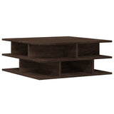 Vidaxl salontafel 70x70x29 cm bewerkt hout bruin eikenkleur