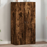 Vidaxl archiefkast 60x32x115 cm bewerkt hout gerookt eikenkleurig