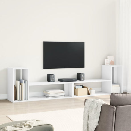 Vidaxl tv-meubelen 2 st 100x30x50 cm bewerkt hout wit