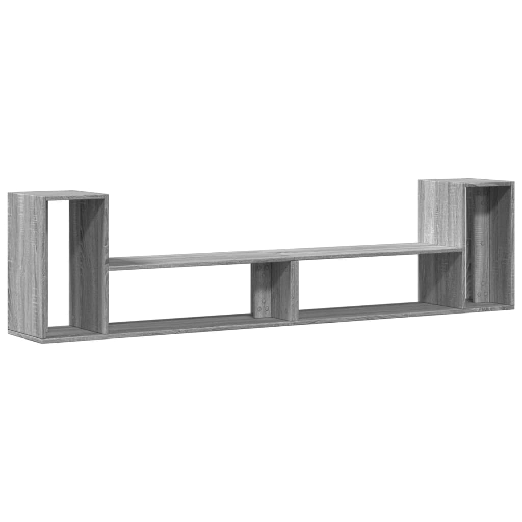 Vidaxl tv-meubelen 2 st 100x30x50 cm bewerkt hout grijs sonoma eiken