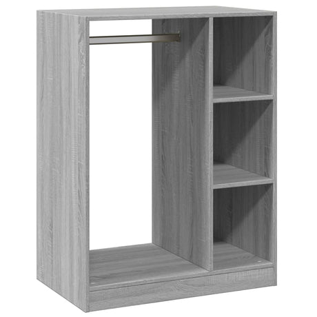 Vidaxx Kleiderschrank 77x48x102 cm Holzwerkstoff Sonoma-Eiche grau
