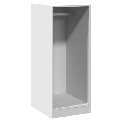 VidaXL Kleiderschrank 48x41x102 cm Holzwerkstoff weiß