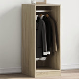 VidaXL Kleiderschrank 48x41x102 cm Holzwerkstoff Sonoma-Eiche