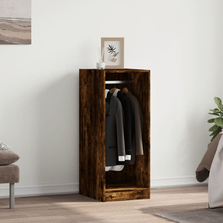 Vidaxx Kleiderschrank 48x41x102 cm verarbeitetes Holz, geräucherte Eiche