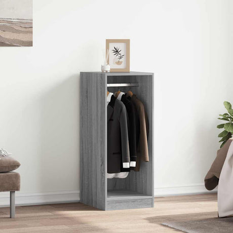 Vidaxx Kleiderschrank 48x41x102 cm Holzwerkstoff Sonoma-Eiche grau