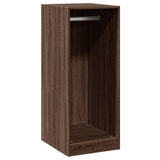 Vidaxx Kleiderschrank 48x41x102 cm Holzwerkstoff braune Eiche