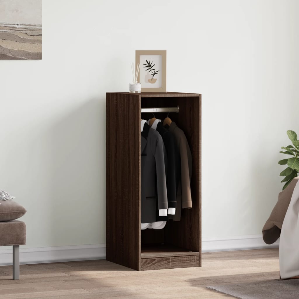 Vidaxx Kleiderschrank 48x41x102 cm Holzwerkstoff braune Eiche