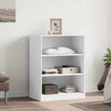 VidaXL Kleiderschrank 77x48x102 cm Holzwerkstoff weiß