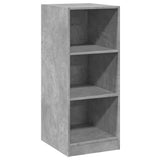 Vidaxxl Kleiderschrank 48x41x102 cm Holzwerkstoff Betongrau