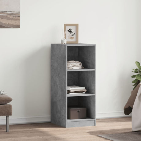 Vidaxxl Kleiderschrank 48x41x102 cm Holzwerkstoff Betongrau