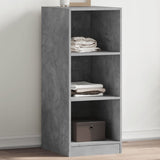 Vidaxxl Kleiderschrank 48x41x102 cm Holzwerkstoff Betongrau