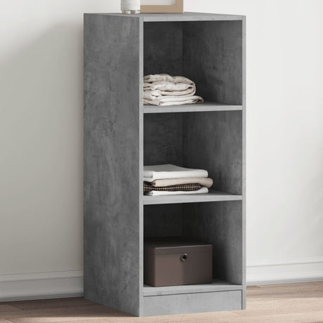 Vidaxxl Kleiderschrank 48x41x102 cm Holzwerkstoff Betongrau