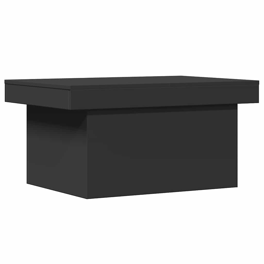 Vidaxl salontafel 100x55x40 cm bewerkt hout zwart