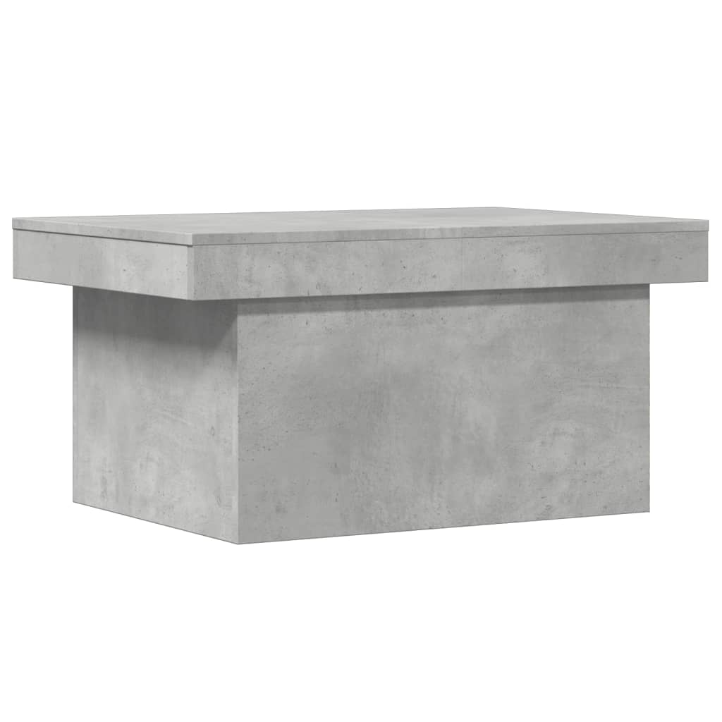 Vidaxl salontafel 100x55x40 cm bewerkt hout betongrijs
