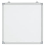 Vidaxx Whiteboard magnetisch 40x40x1,7 cm Aluminium